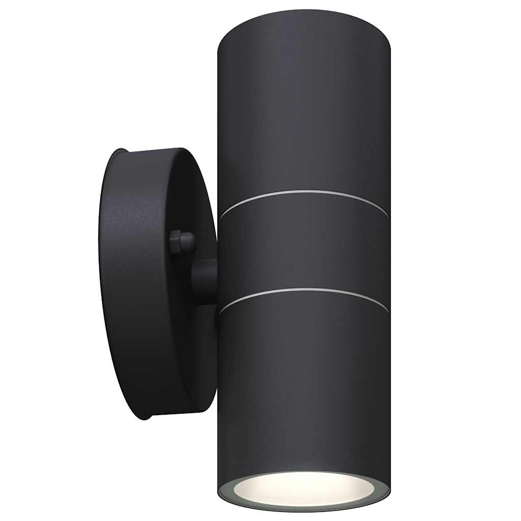 vidaXL Outdoor LED Wall Lights 2 pcs Stainless Steel Up/Downwards 4
