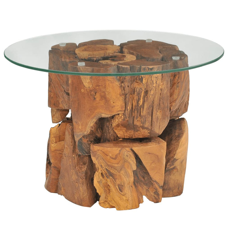 Coffee Table Solid Teak Driftwood 60 cm