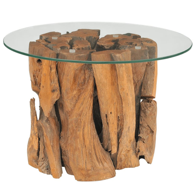 Coffee Table Solid Teak Driftwood 60 cm