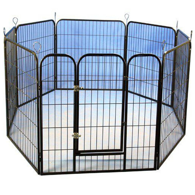 @Pet Modular Puppy Pen Black 79x81cm