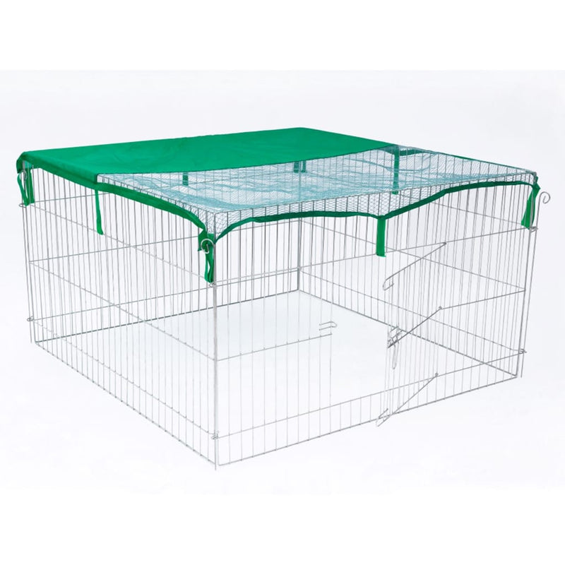 @Pet Outdoor Pet Enclosure Complete 116x116x65 cm Metal