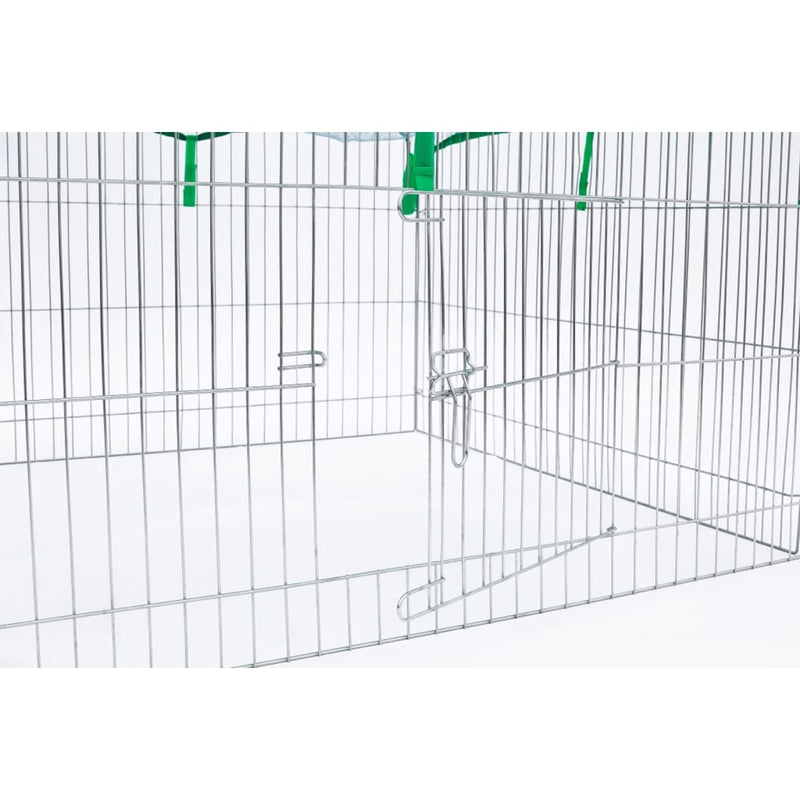 @Pet Outdoor Pet Enclosure Complete 116x116x65 cm Metal