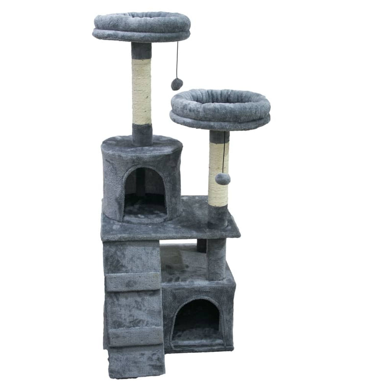 @Pet Cat Scratcher Mallorca 48x40x120 cm Light Grey