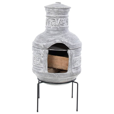 RedFire Fireplace Acopulco Clay Light Grey