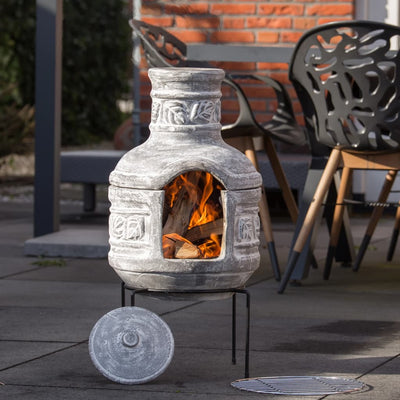 RedFire Fireplace Acopulco Clay Light Grey