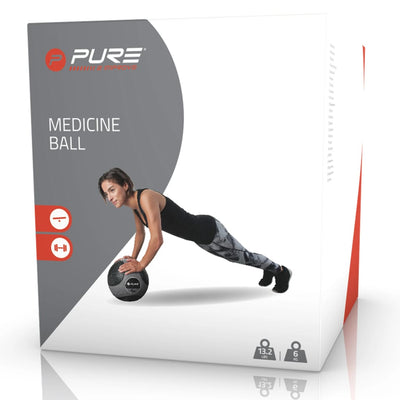 Pure2Improve Medicine Ball 6 kg Grey