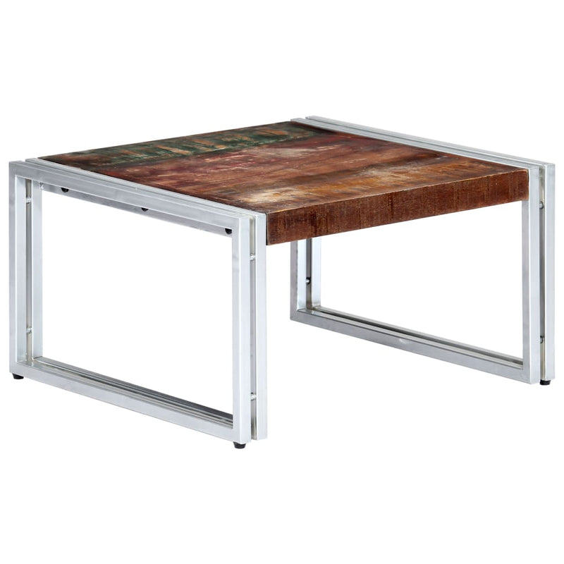 Coffee Table 60x60x35 cm  Solid Reclaimed Wood