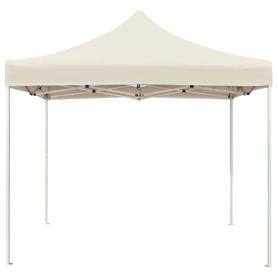 Professional Folding Party Tent Aluminium 3x3 m Cream