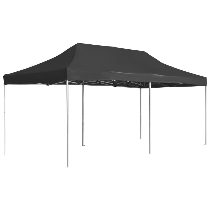 Professional Folding Party Tent Aluminium 6x3 m Anthracite