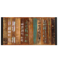 vidaXL Dining Table 140x70x75 cm Solid Reclaimed Wood 4