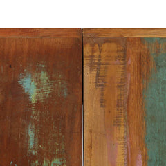 vidaXL Dining Table 140x70x75 cm Solid Reclaimed Wood 6