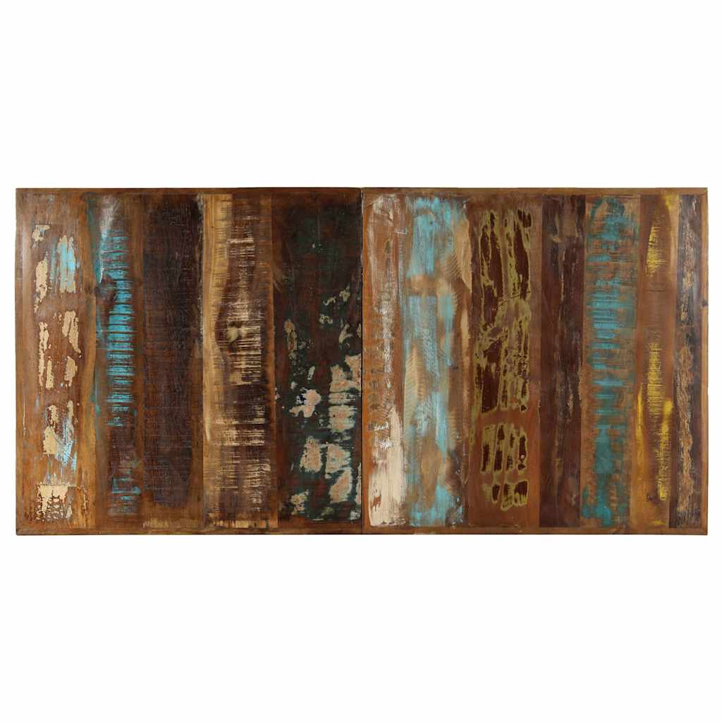 vidaXL Dining Table 140x70x75 cm Solid Reclaimed Wood 5
