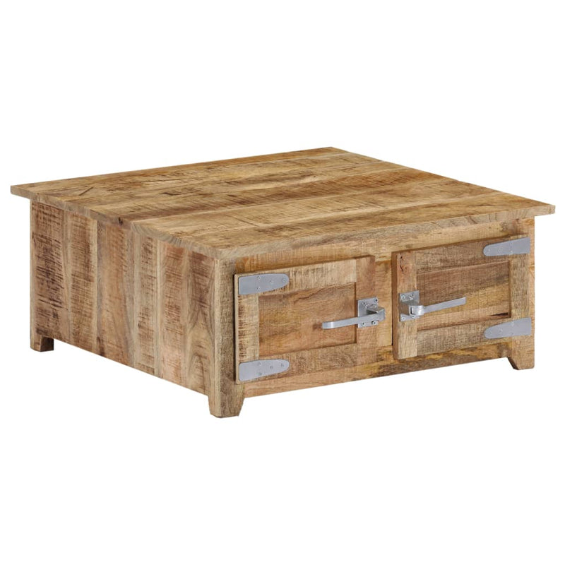 Coffee Table 70x70x30 cm Solid Mango Wood