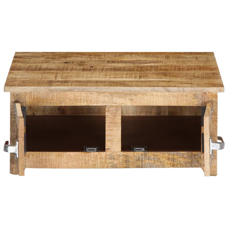 Coffee Table 70x70x30 cm Solid Mango Wood