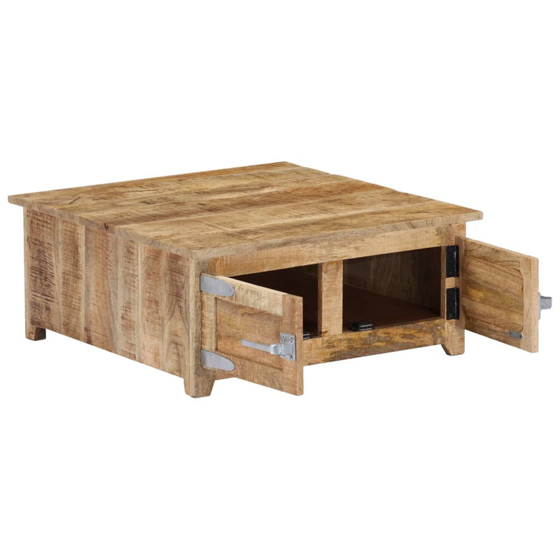 Coffee Table 70x70x30 cm Solid Mango Wood