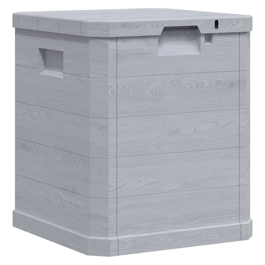 vidaXL Storage Box | Light Grey | Plastic | Medium | Storage Box | Rectangular 3