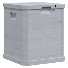 vidaXL Storage Box | Light Grey | Plastic | Medium | Storage Box | Rectangular 3
