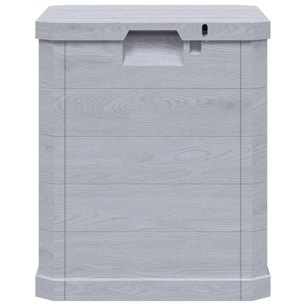 vidaXL Storage Box | Light Grey | Plastic | Medium | Storage Box | Rectangular 4