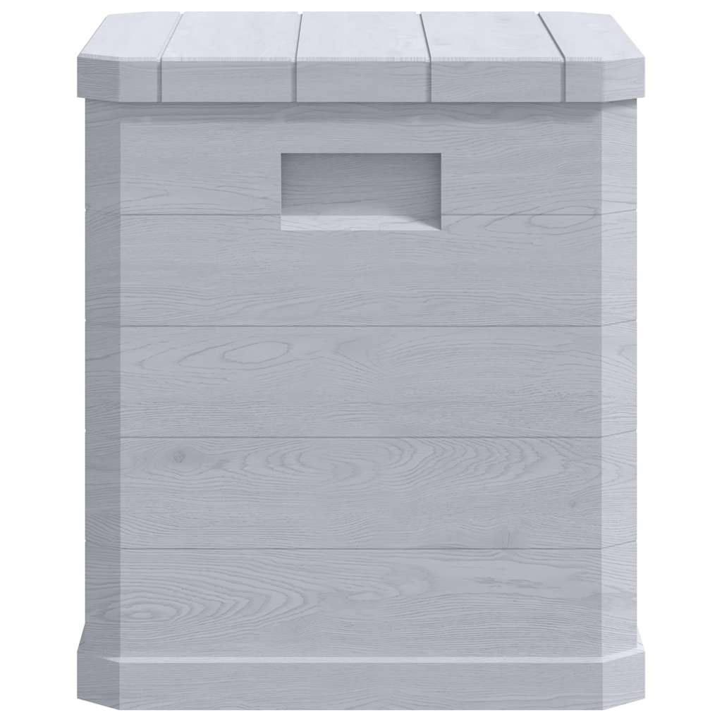 vidaXL Storage Box | Light Grey | Plastic | Medium | Storage Box | Rectangular 5