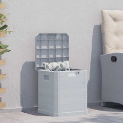 vidaXL Storage Box | Light Grey | Plastic | Medium | Storage Box | Rectangular 1