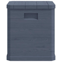 vidaXL Storage Box | Anthracite | Plastic (with wood effect) | Compact 5