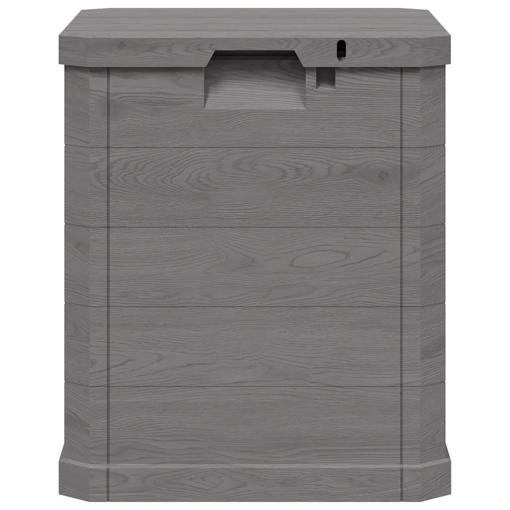 vidaXL Storage Box | Brown | Plastic | Medium | Garden Storage Box | Square 4