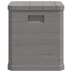 vidaXL Storage Box | Brown | Plastic | Medium | Garden Storage Box | Square 5
