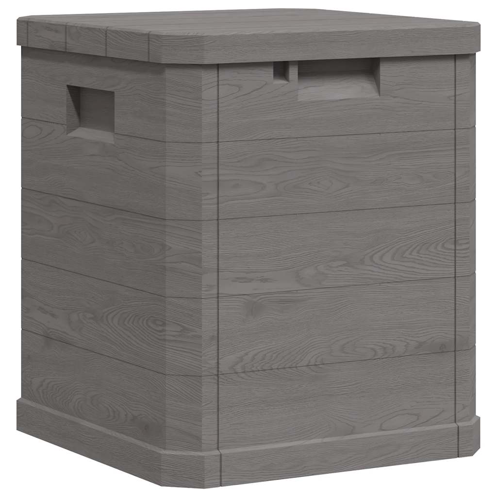 vidaXL Storage Box | Brown | Plastic | Medium | Garden Storage Box | Square 6