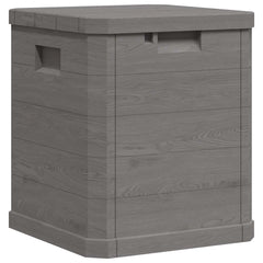 vidaXL Storage Box | Brown | Plastic | Medium | Garden Storage Box | Square 6