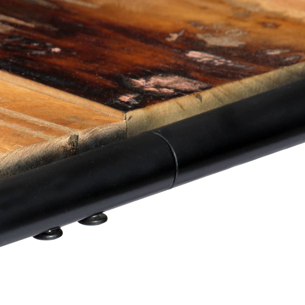 vidaXL Dining Table 118x60x76 cm Solid Reclaimed Wood 6