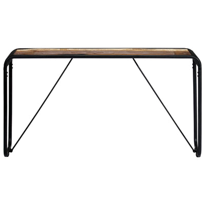 Console Table 140x35x76 cm Solid Reclaimed Wood