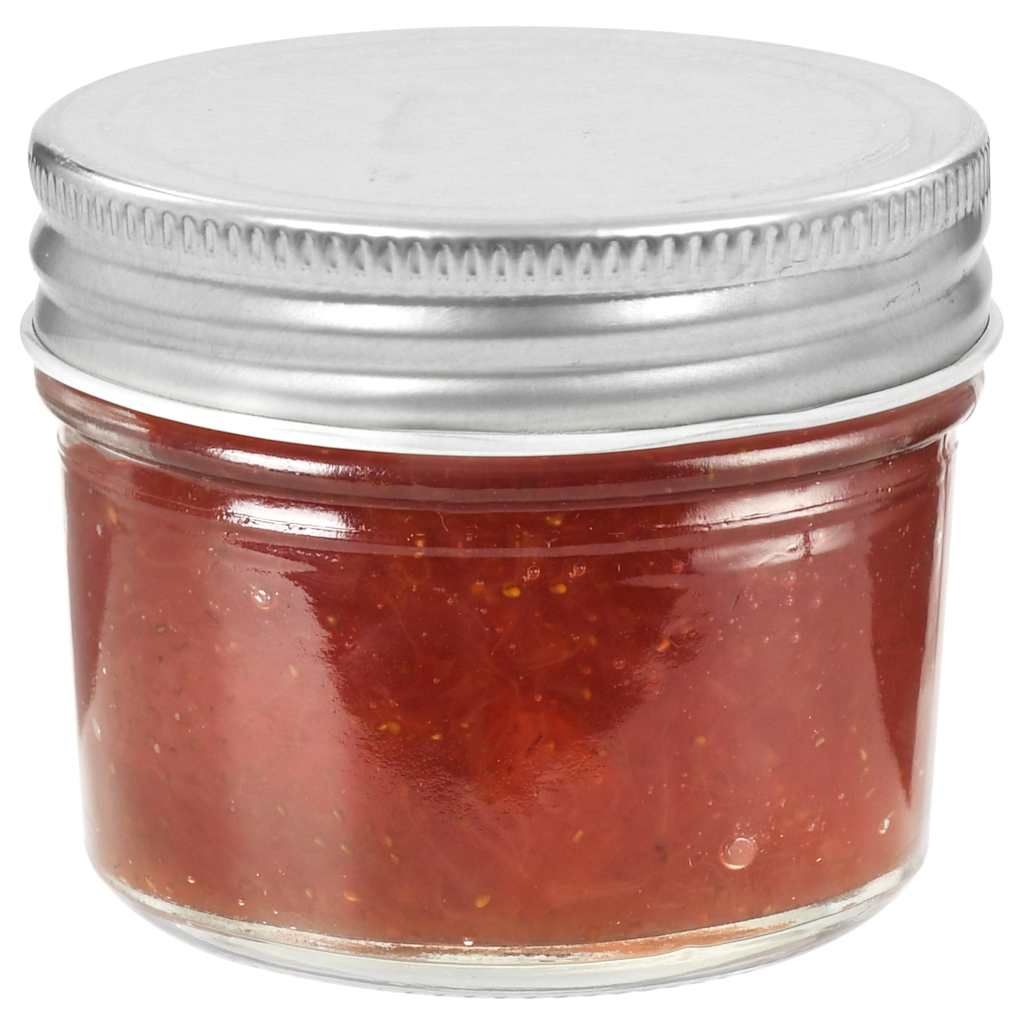 vidaXL Glass Jam Jars with Silver Lids 48 pcs 110 ml 3