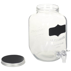 vidaXL Beverage Dispensers 2 pcs with Stand 2 x 4  L Glass 5