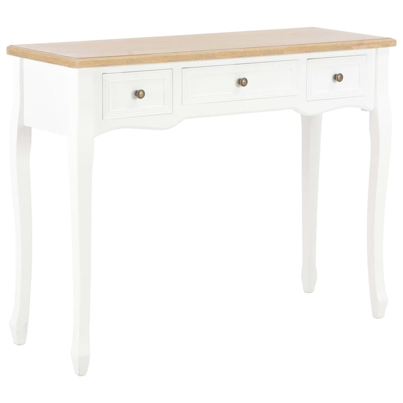 Dressing Console Table with 3 Drawers