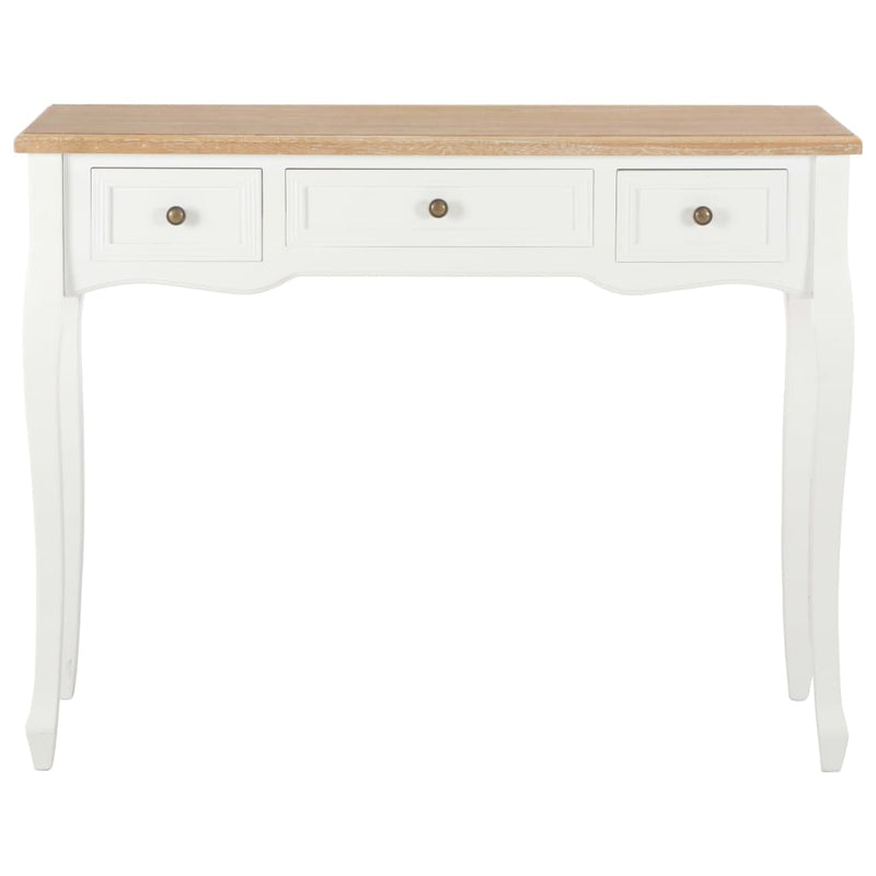 Dressing Console Table with 3 Drawers
