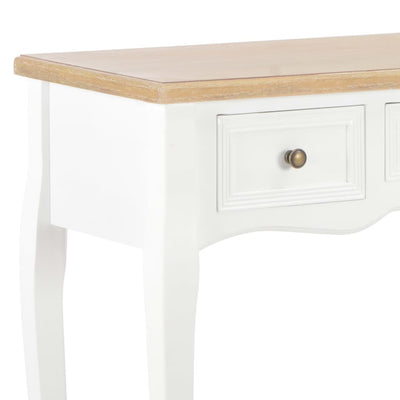 Dressing Console Table with 3 Drawers