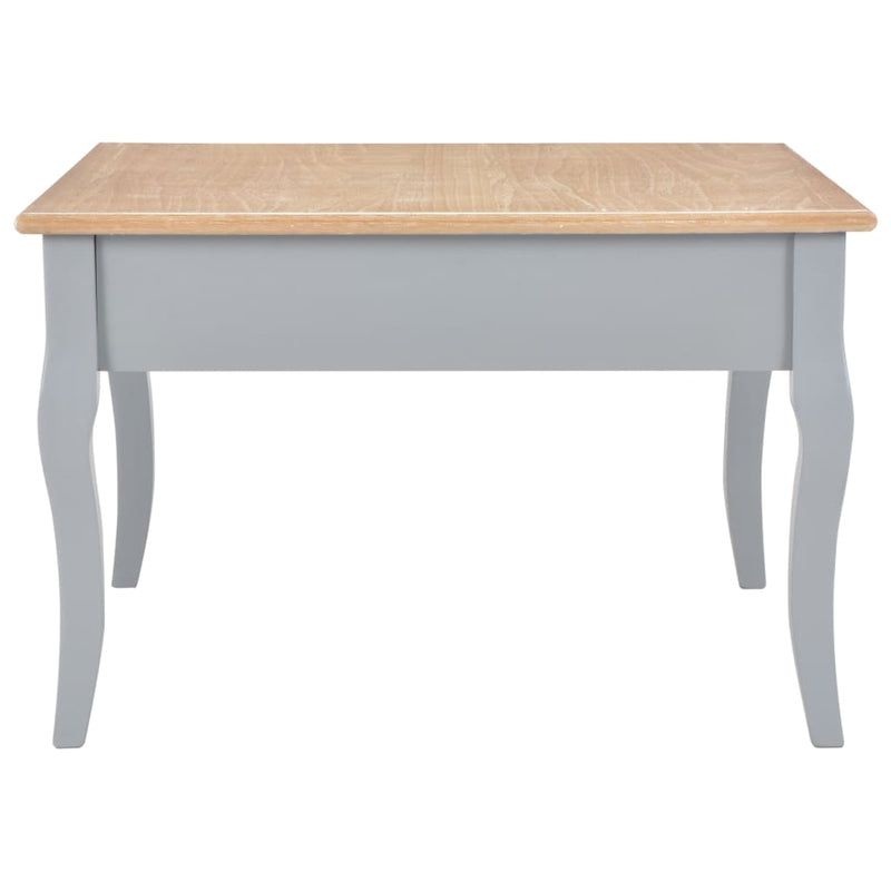 Coffee Table Grey 80x80x50 cm Wood