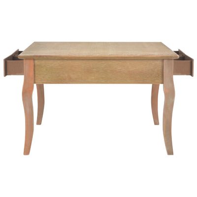 Coffee Table Brown 80x80x50 cm Wood