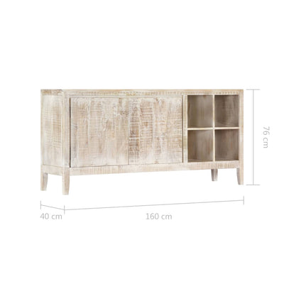 Sideboard 160x40x76 cm Solid Mango Wood