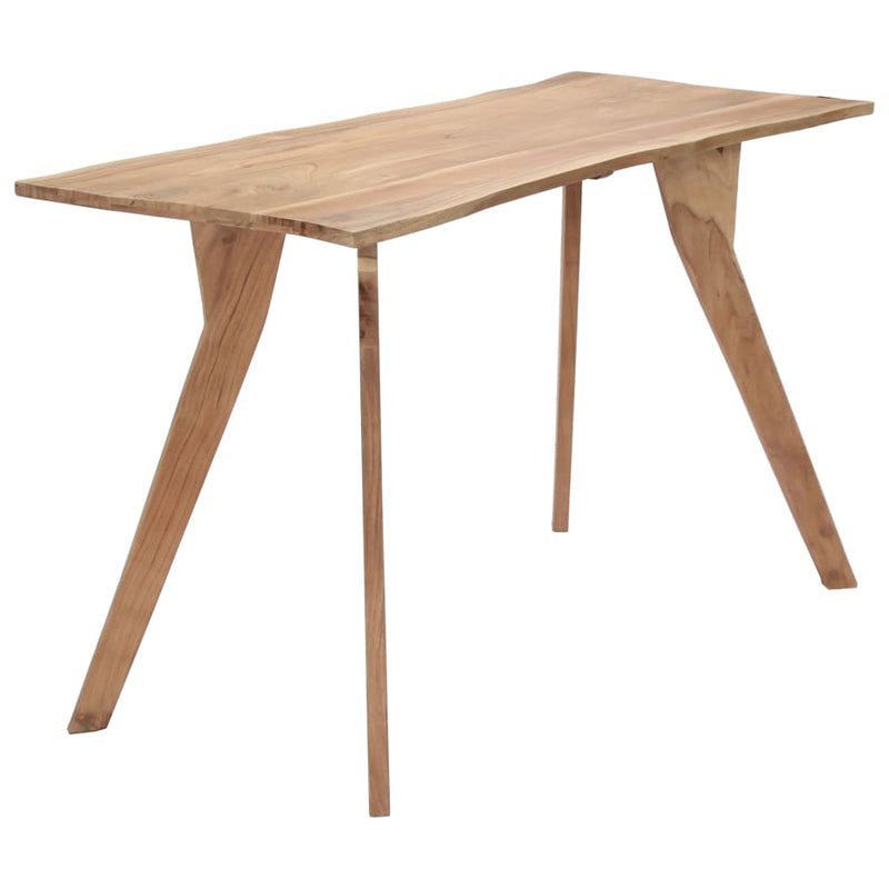 Dining Table 120x58x76 cm Solid Acacia Wood