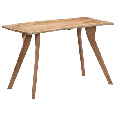 Dining Table 120x58x76 cm Solid Acacia Wood