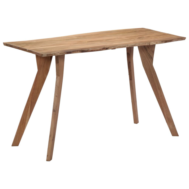 Dining Table 120x58x76 cm Solid Acacia Wood