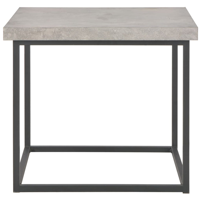 Coffee Table 55x55x53 cm Concrete Look