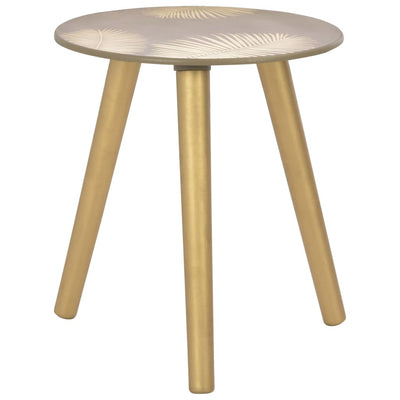 Nesting Side Tables 2 pcs Gold 40x45 cm/30x40 cm MDF