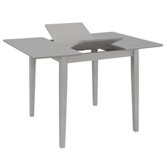 vidaXL Extendable Dining Table Grey (80-120)x80x74 cm MDF 2