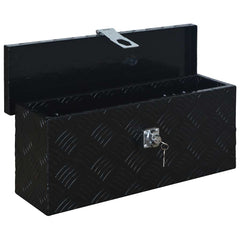 144845 vidaXL Aluminium Box 485x140x200 mm Black 3