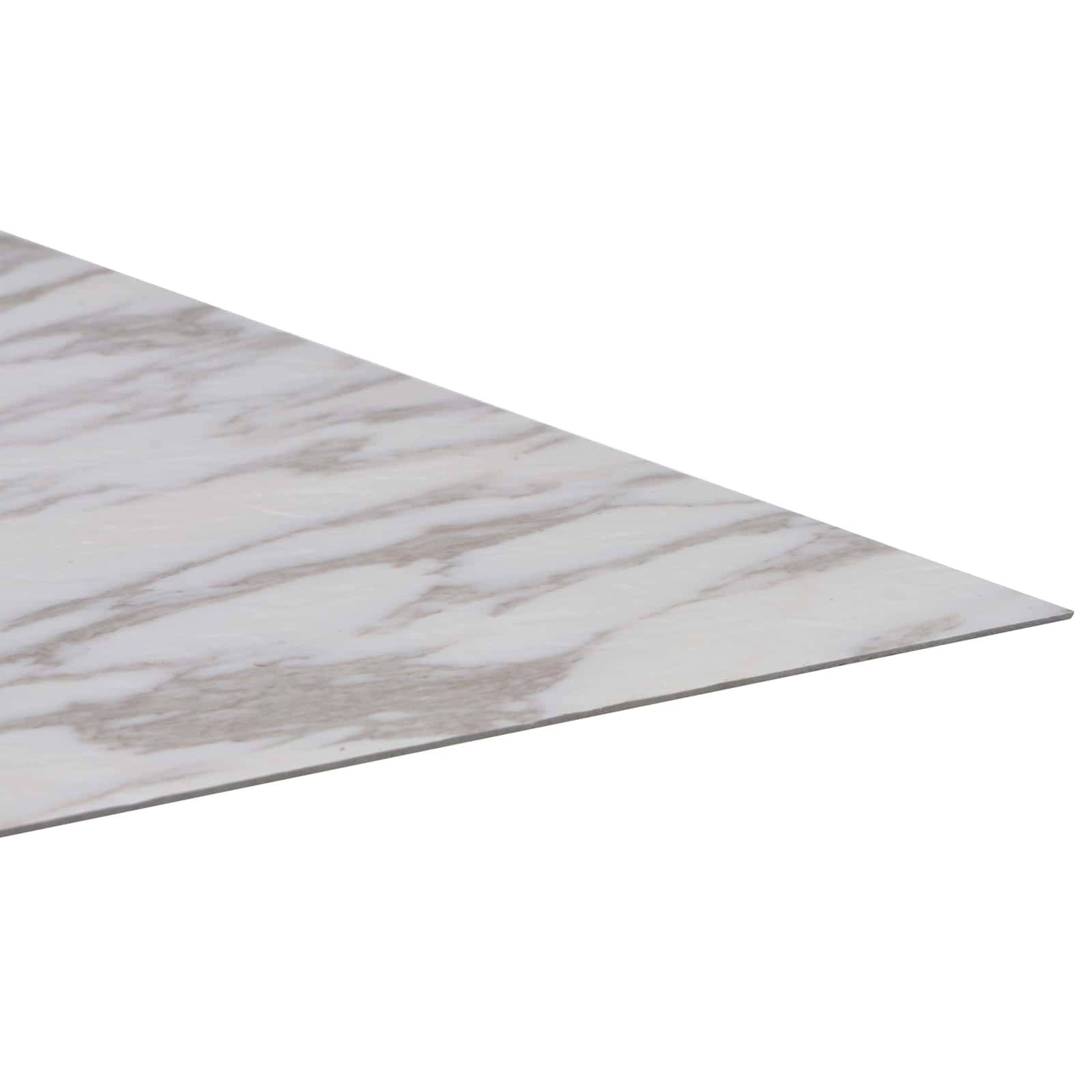vidaXL Flooring Planks White Marble 5.11 m² 55 pcs PVC 4