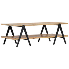 248094 vidaXL Coffee Table 115x60x40 cm Solid Mango Wood 2