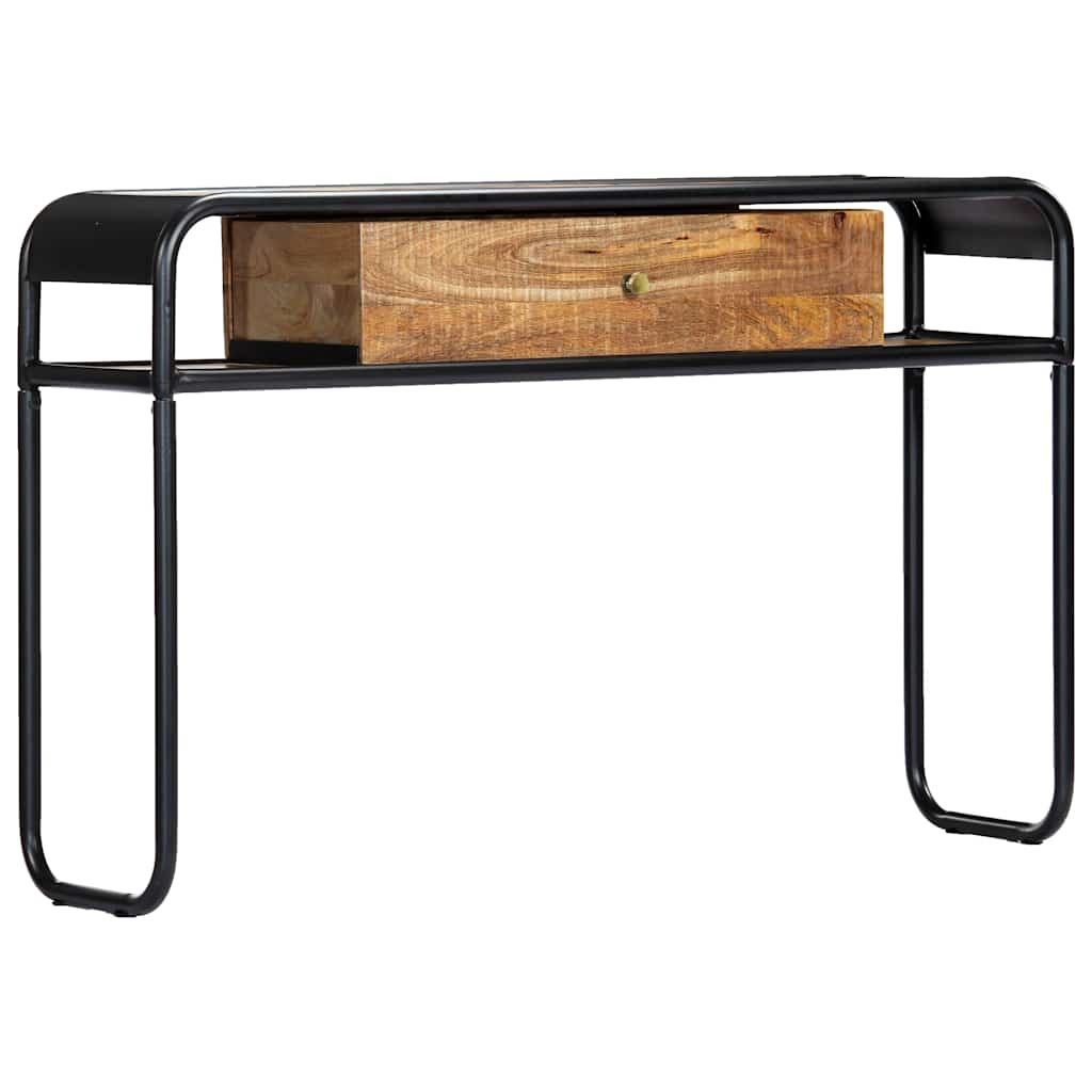 Console Table 118x30x75 cm Solid Mango Wood Brown