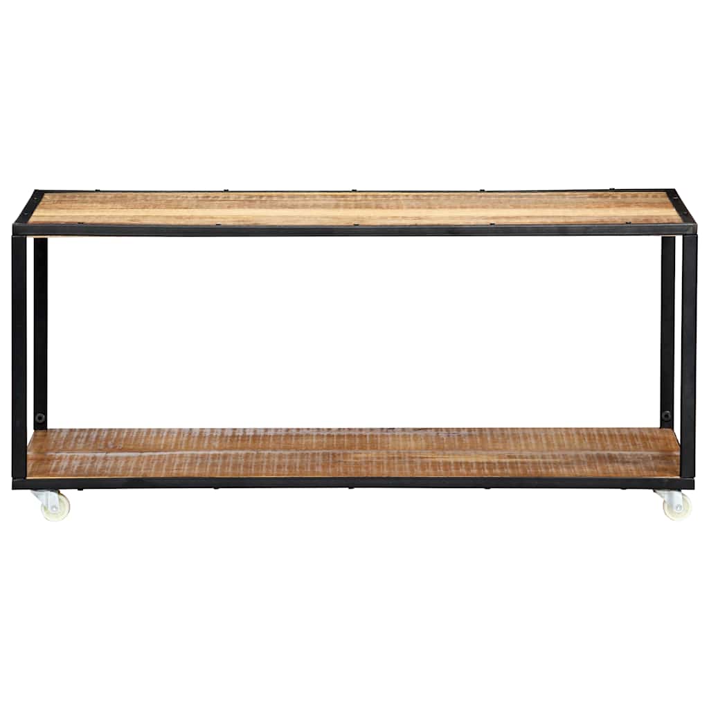 248104 vidaXL Coffee Table 90x50x40 cm Solid Reclaimed Wood 2